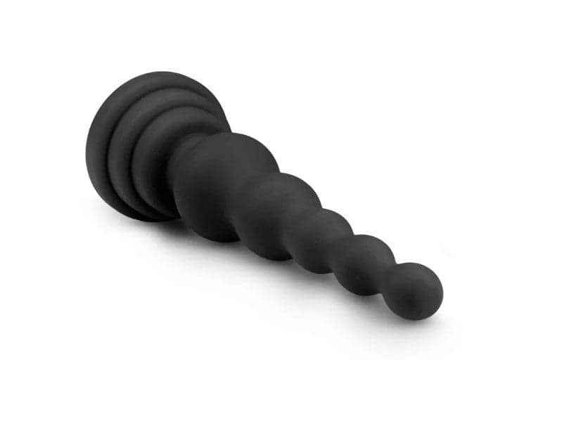 Plug anale Progressivo Large 16 , 5 cm conico nero silicone giochi ano in prodotto Erosdom - Palmi, commercioVirtuoso.it