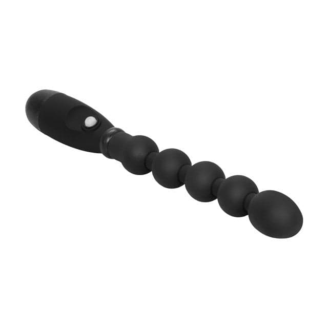 Booty call Sonda flessibile 17,75 cm 3 vibrazioni con perle silicone nero ano in prodotto Erosdom - Palmi, commercioVirtuoso.it