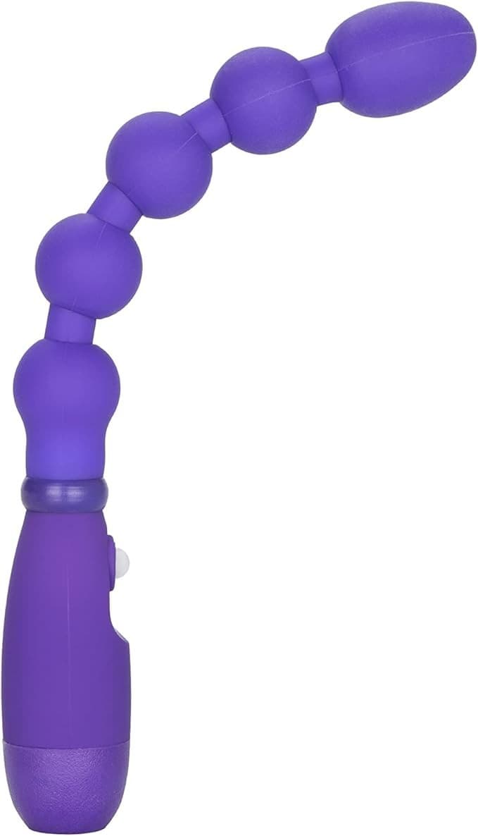 Booty call Sonda flessibile 17,75 cm 3 vibrazioni con perle silicone viola in prodotto Erosdom - Palmi, commercioVirtuoso.it