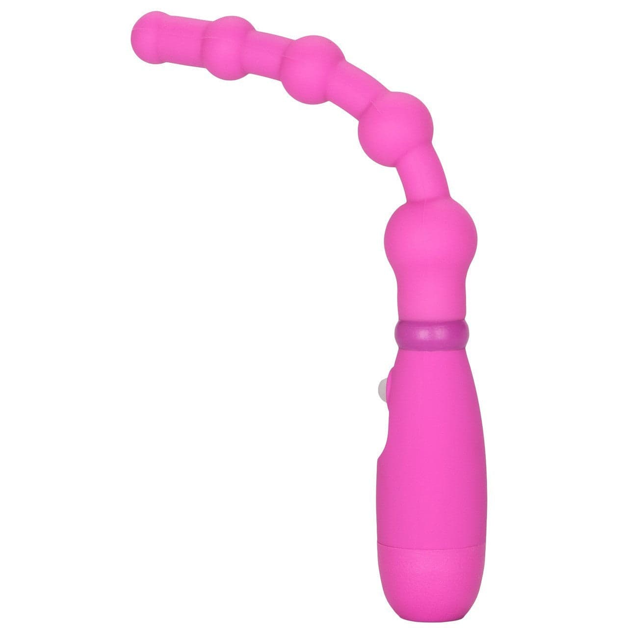 Booty call Sonda flessibile 14,45 cm 3 vibrazioni con perle silicone rosa ano in prodotto Erosdom - Palmi, commercioVirtuoso.it
