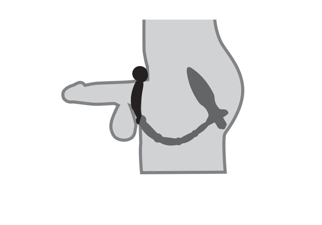 Ass Kicker Stimolatore prostatico plug anale doppia vibrazione 10 cm di inseribi in prodotto Erosdom - Palmi, commercioVirtuoso.it