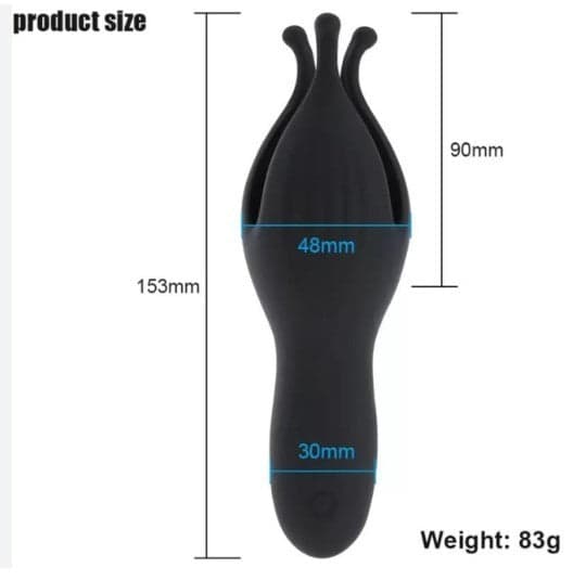 Potente Masturbatore per glande Kron vibrazioni 10 x silicone Premium ricarica in prodotto Erosdom - Palmi, commercioVirtuoso.it