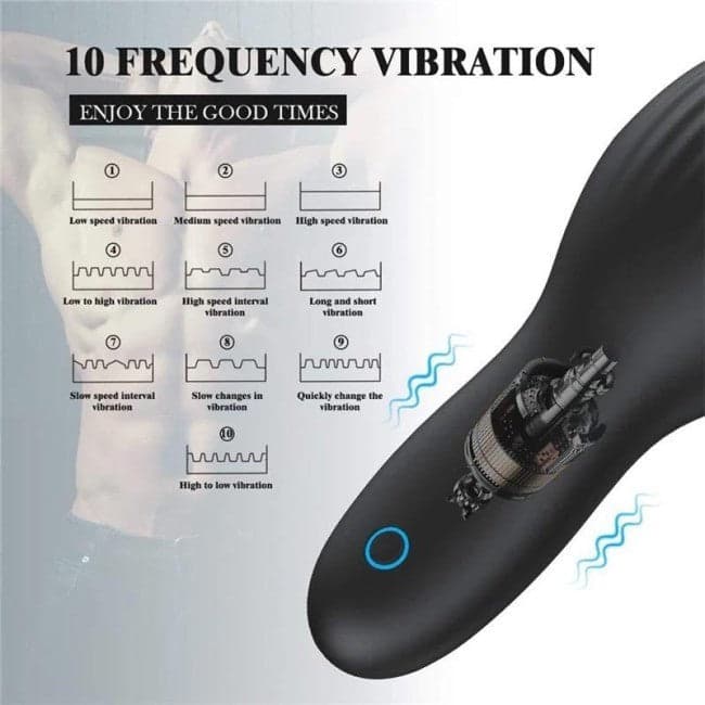 Potente Masturbatore per glande Kron vibrazioni 10 x silicone Premium ricarica in prodotto Erosdom - Palmi, commercioVirtuoso.it