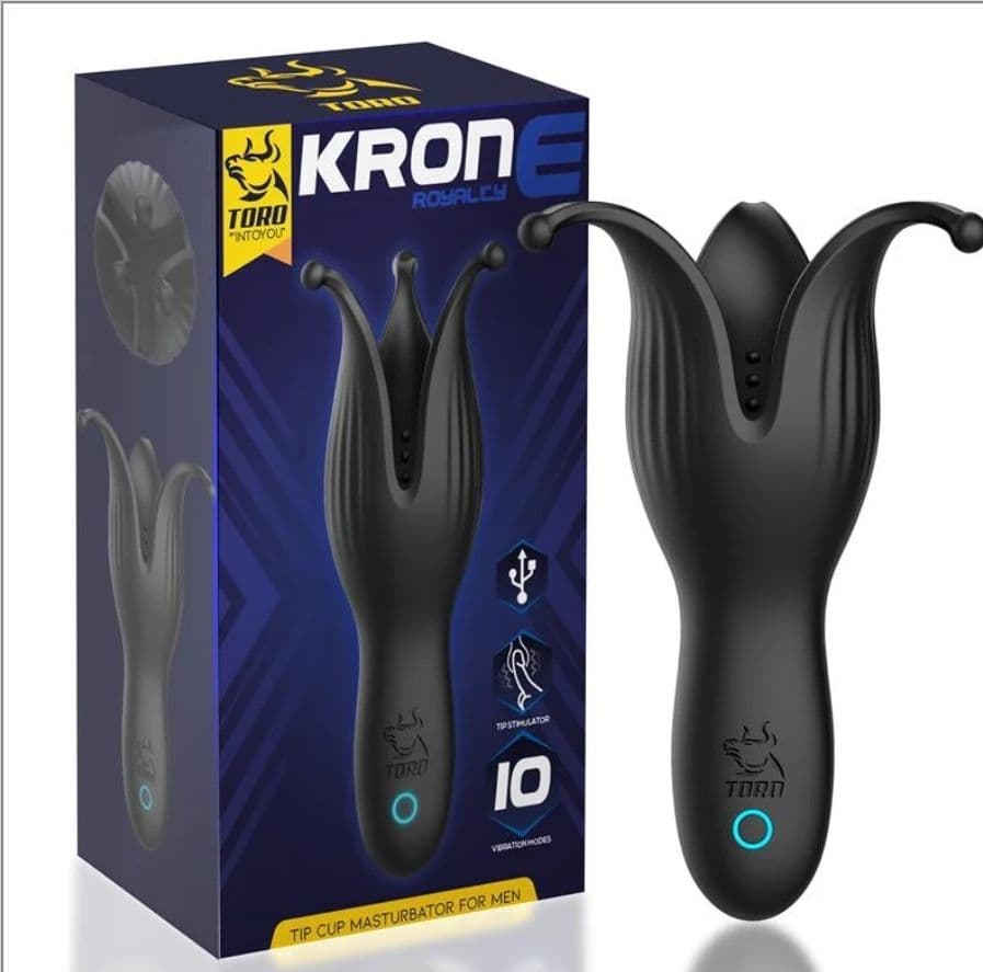 Potente Masturbatore per glande Kron vibrazioni 10 x silicone Premium ricarica in prodotto Erosdom - Palmi, commercioVirtuoso.it