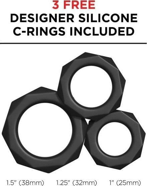 Nuovo PDX elite ez grip masturbatore uomo strizzabile con 3 cock rings omaggio in prodotto Erosdom - Palmi, commercioVirtuoso.it