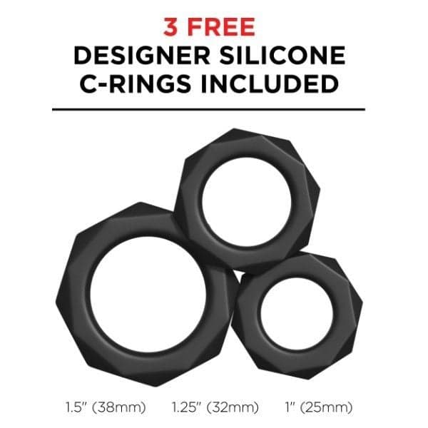 Nuovo PDX elite ez grip masturbatore uomo strizzabile con 3 cock rings omaggio in prodotto Erosdom - Palmi, commercioVirtuoso.it