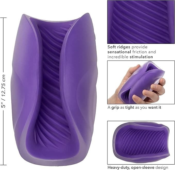 CalExotics The Gripper masturbatore maschile Pure Skin costolature a spirale in prodotto Erosdom - Palmi, commercioVirtuoso.it