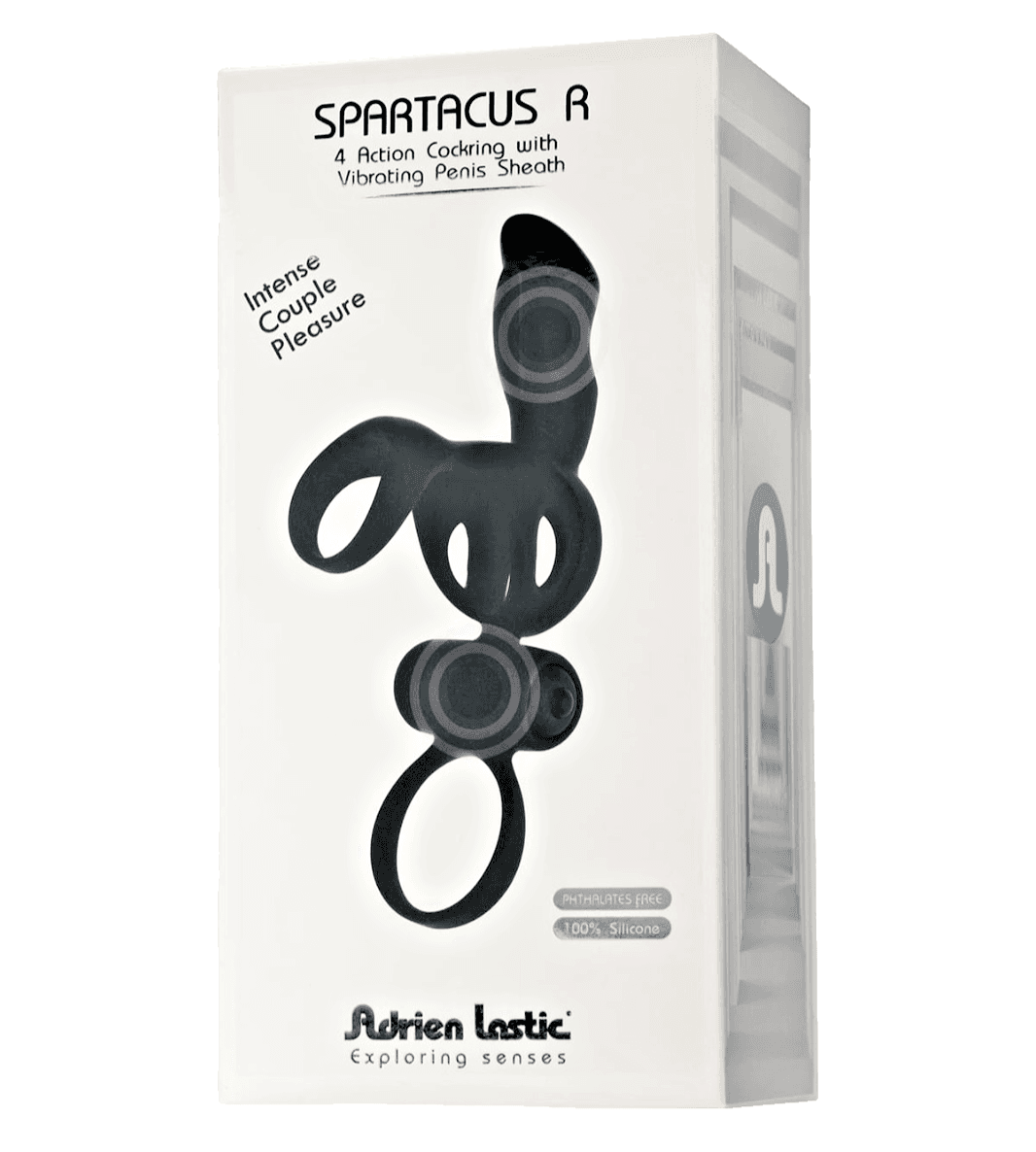Spartacus R piacere di coppia 4 in 1 vibrazione Doppio cockring Doppio bullet in prodotto Erosdom - Palmi, commercioVirtuoso.it
