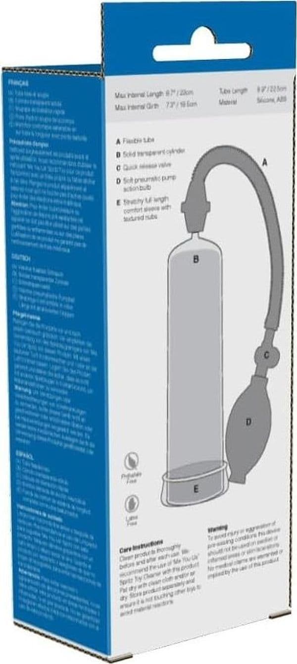 Me You Us Pumped Up Smoke – Pompa a vuoto per il pene (Smoke) estensore in prodotto Erosdom - Palmi, commercioVirtuoso.it