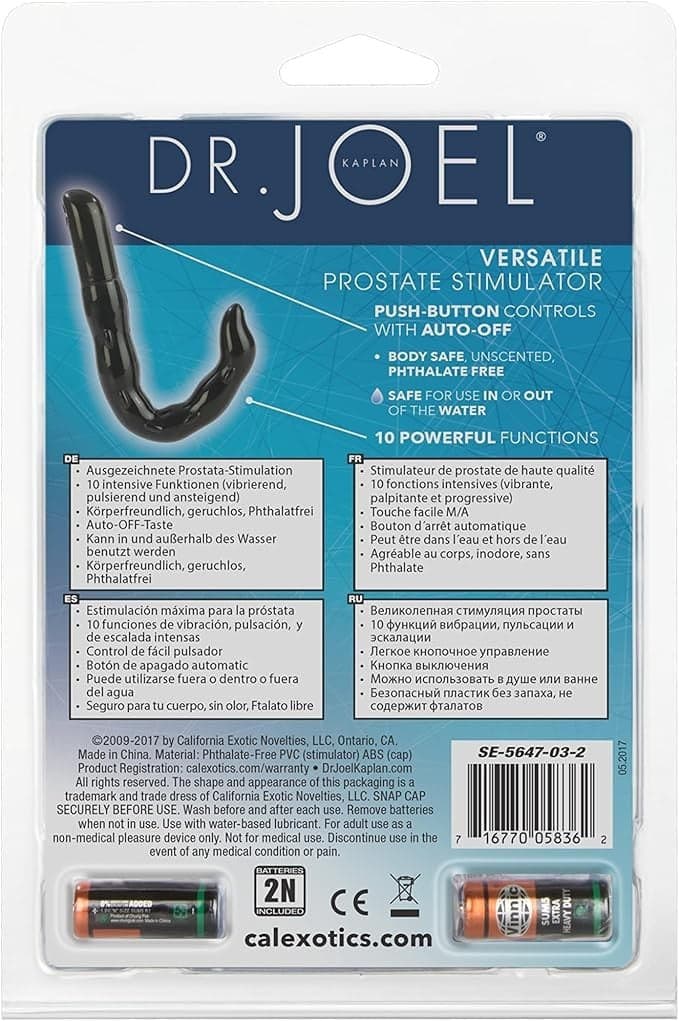 CalExotics Dr. Stimolatore prostatico di Joel Kaplan vibrazioni 10 x pulsazioni in prodotto Erosdom - Palmi, commercioVirtuoso.it