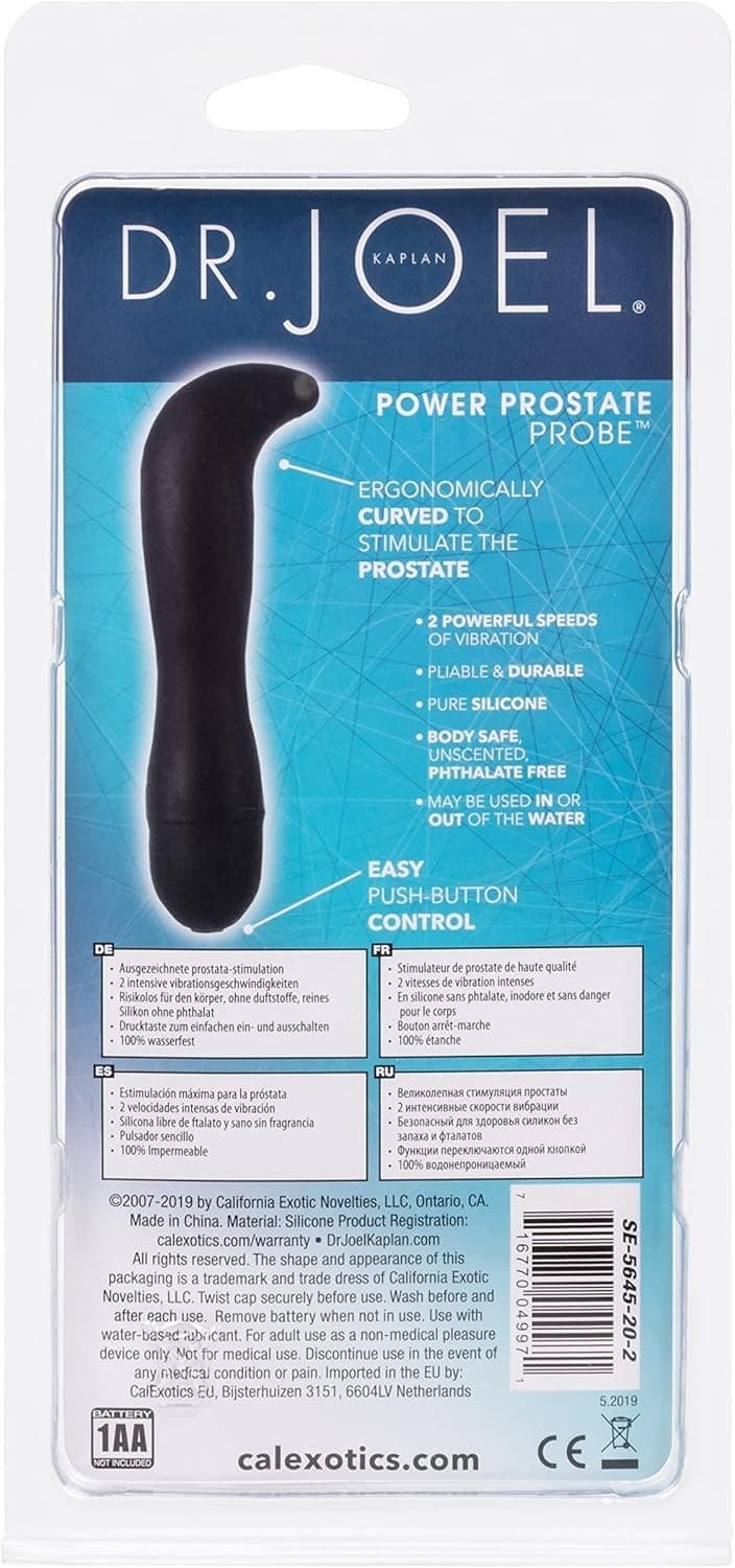 Bundle 2x Stimolatori prostata – Dr Joel Power Prostate Probe ToyJoy Power Plug in prodotto Erosdom - Palmi, commercioVirtuoso.it