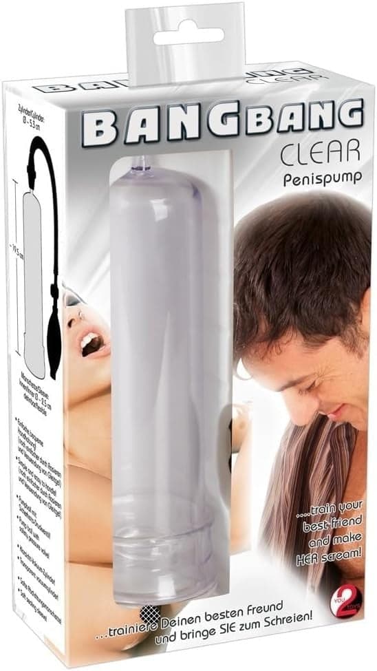 Bang Bang Clear Penis Pump – Pompa per il pene trasparente You2Toys in prodotto Erosdom - Palmi, commercioVirtuoso.it