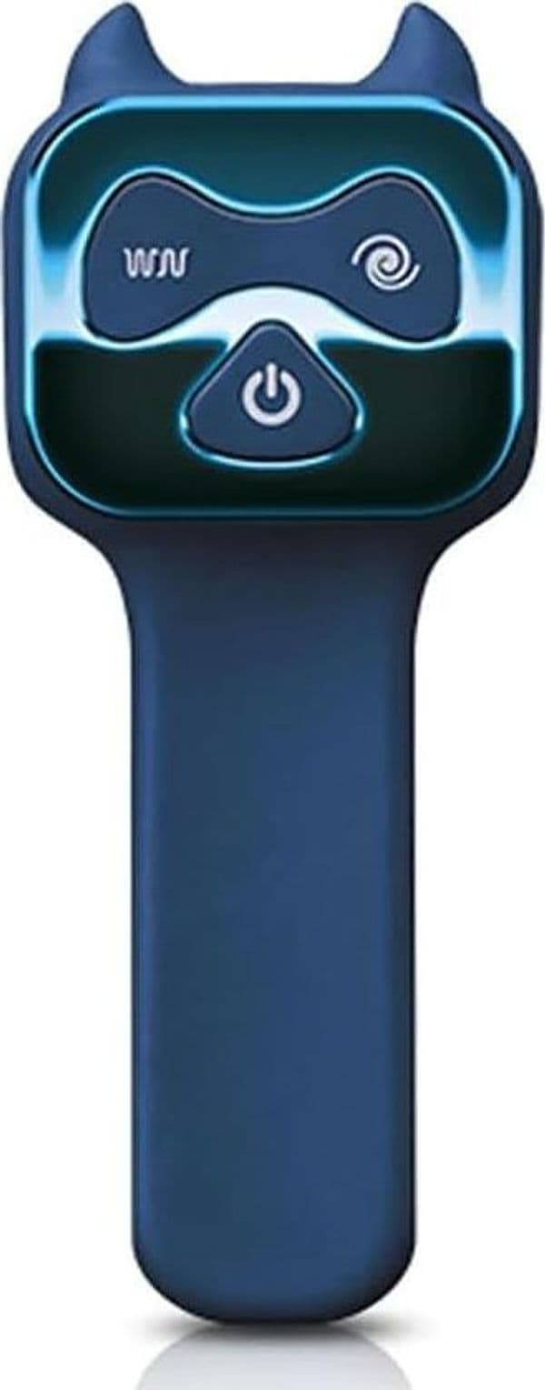 Stimolatore prostatico e perineo blu Premium Orbit caldo rotante vibrante in prodotto Erosdom - Palmi, commercioVirtuoso.it
