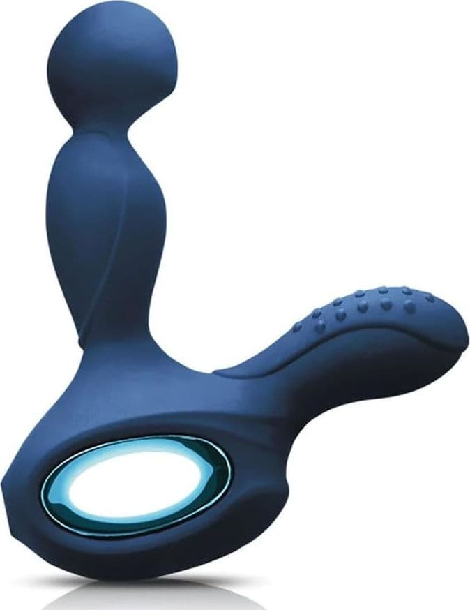 Stimolatore prostatico e perineo blu Premium Orbit caldo rotante vibrante in prodotto Erosdom - Palmi, commercioVirtuoso.it
