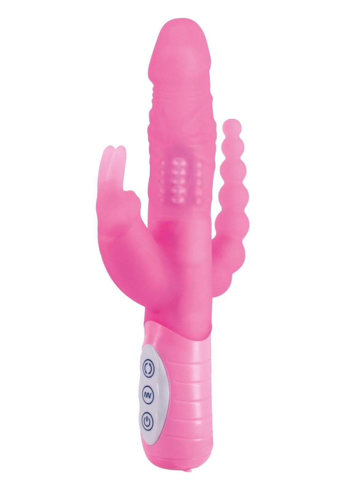 E Rabbit Tripla stimolazione vaginale clito anal ricaricabile silicone vibro in prodotto Erosdom - Palmi, commercioVirtuoso.it