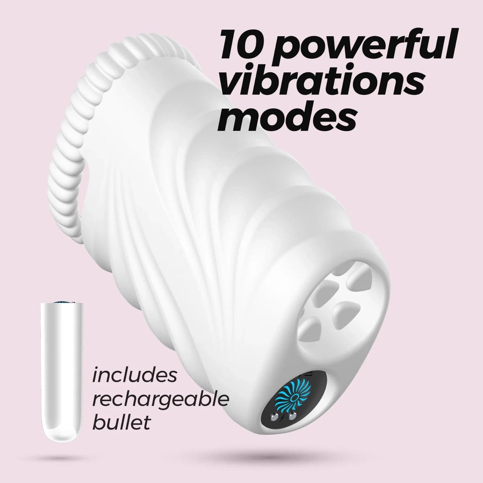 Nautilus masturbatore per uomo con vibrazioni 10X in prodotto Erosdom - Palmi, commercioVirtuoso.it