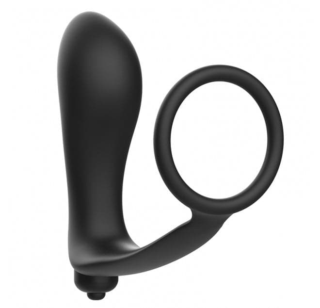 Plug Anale P Spot vibrante con cockring 15 cm ca inseribile 10 cm ca in prodotto Erosdom - Palmi, commercioVirtuoso.it