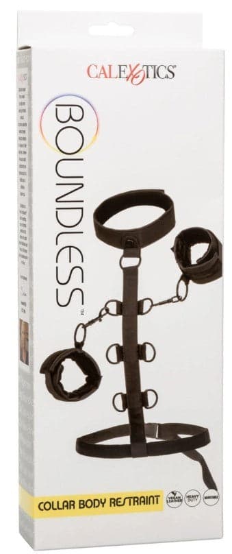 Set collare + manette + imbragoper bondage fetish BDSM scomponibile in prodotto Erosdom - Palmi, commercioVirtuoso.it