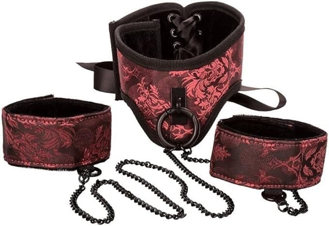 Scandal Premium collare posturale con manette per giochi bondage fetish in prodotto Erosdom - Palmi, commercioVirtuoso.it
