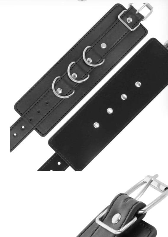 Darkness fetish cavigliere manette per caviglie bondage fetish BDSM in prodotto Erosdom - Palmi, commercioVirtuoso.it