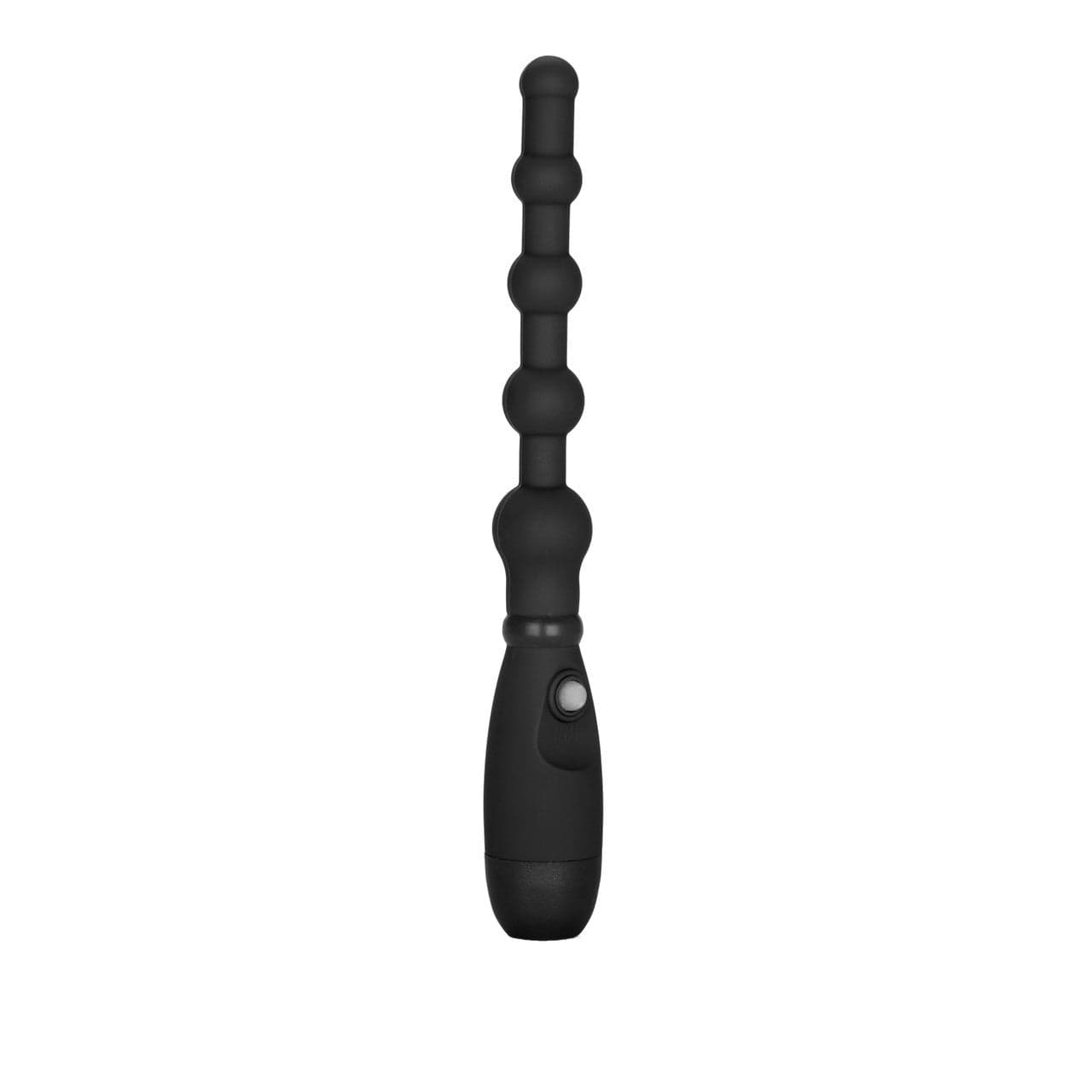 Booty call Sonda flessibile Progressiva 3 vibrazioni con perle silicone nero ano in prodotto Erosdom - Palmi, commercioVirtuoso.it