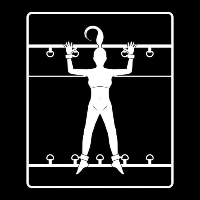 Set bondage da letto Fetish Submissive cinghie anelli polsini e cavigliere in prodotto Erosdom - Palmi, commercioVirtuoso.it