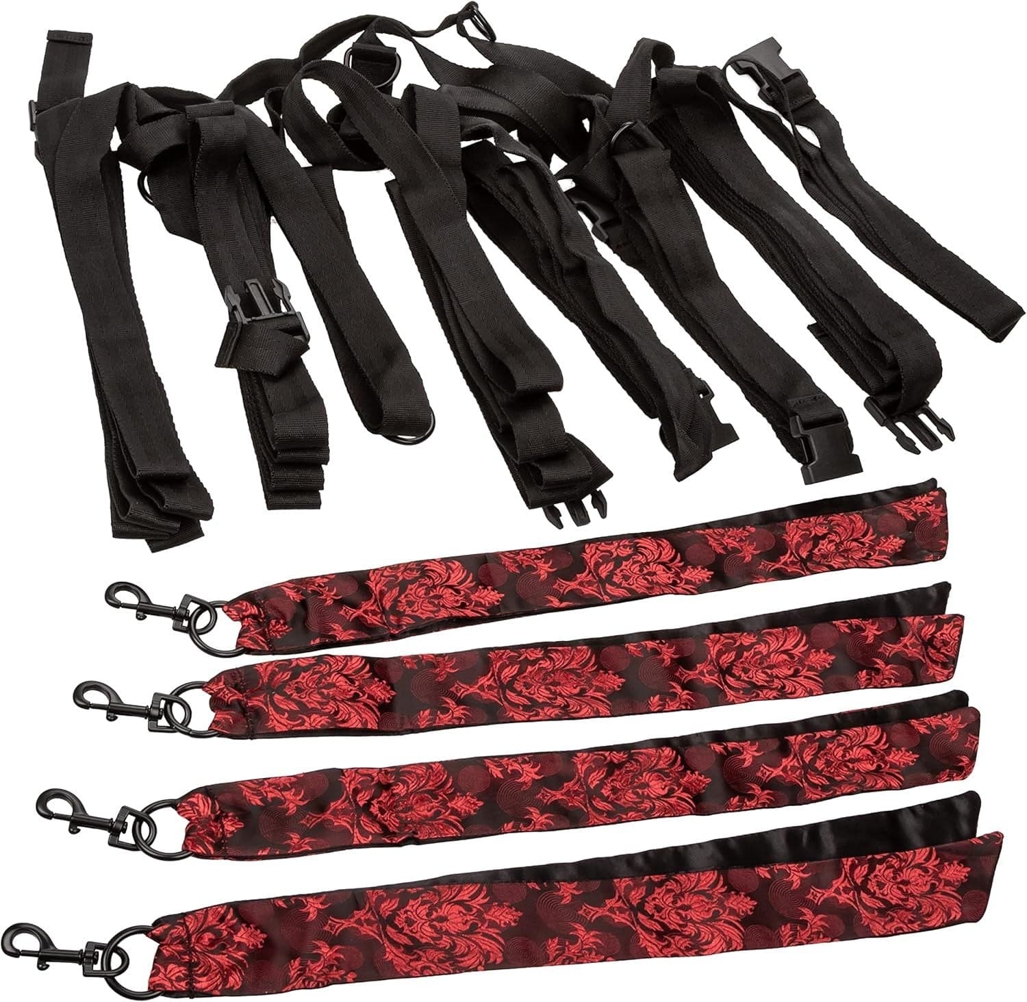 Scandal Set bondage da letto Premium 8 points of love polsi caviglie cosce brac in prodotto Erosdom - Palmi, commercioVirtuoso.it