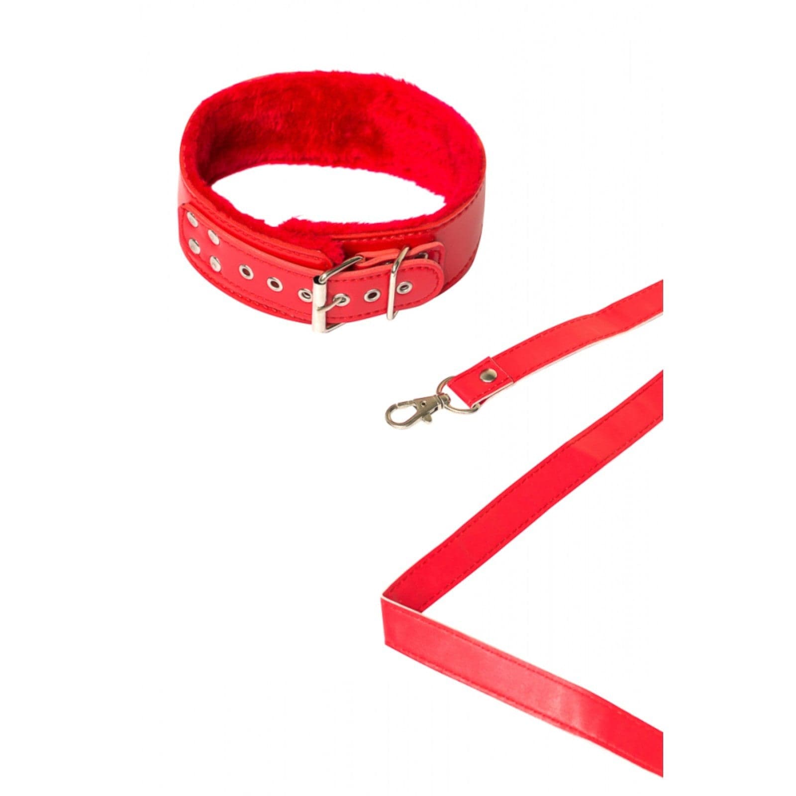 Collare con guinzaglio LOLA Games Party Hard – Collar “Circus” Rosso in prodotto Erosdom - Palmi, commercioVirtuoso.it