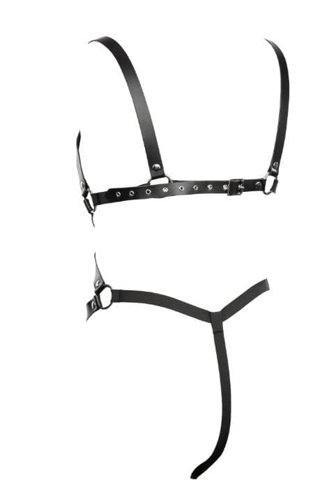 Premium Rimba bondage play pelle donna one size anelli Fetish BDSM in prodotto Erosdom - Palmi, commercioVirtuoso.it