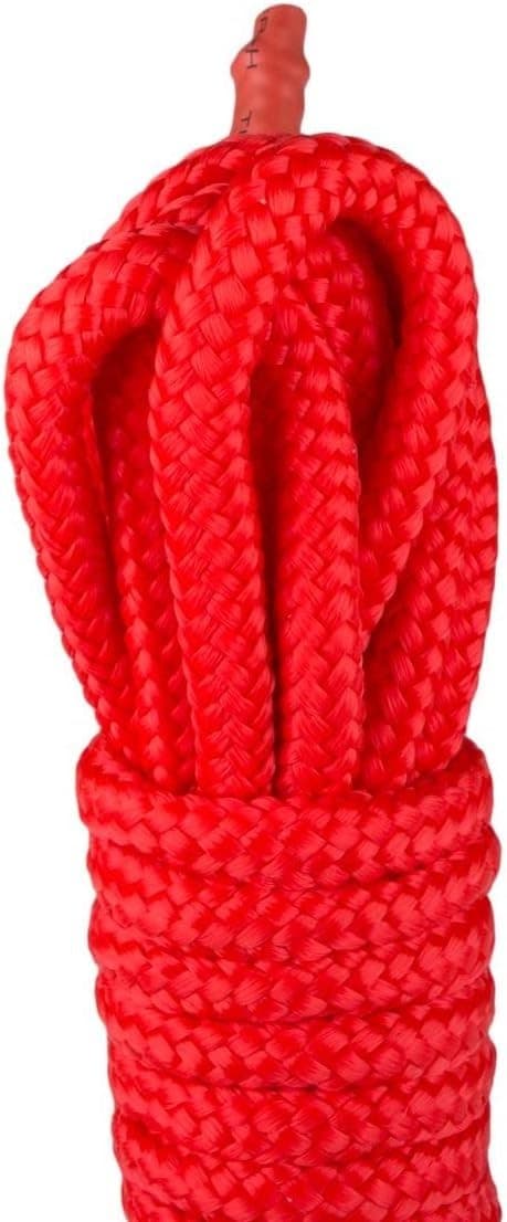 Corda Bondage Easytoys nylon 5 m ideale per legature rossa BDSM in prodotto Erosdom - Palmi, commercioVirtuoso.it