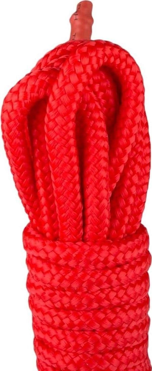 Corda Bondage Easytoys nylon 10 m ideale per legature rossa BDSM in prodotto Erosdom - Palmi, commercioVirtuoso.it