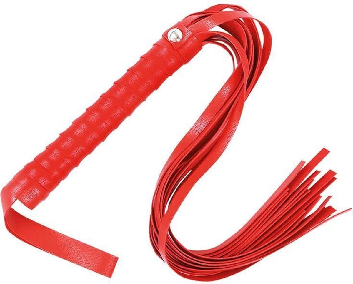 Set Bondage rosso maschera frustino e manette per giochi fetish bondage BDSM kit in prodotto Erosdom - Palmi, commercioVirtuoso.it