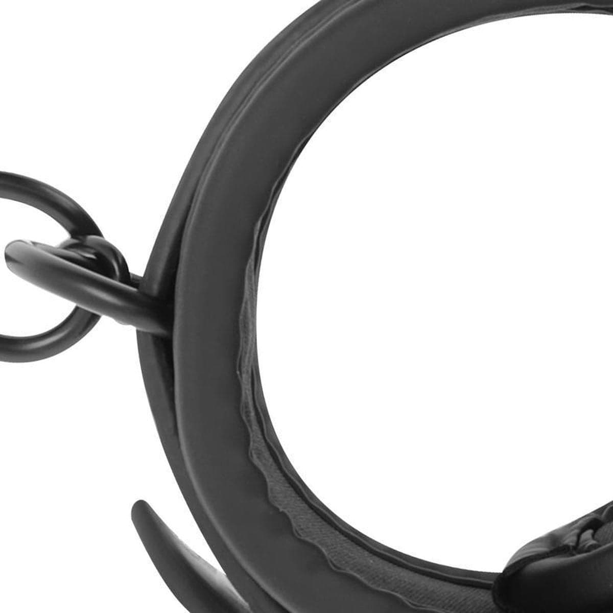 Fetish submissive cavigliere con catena regolabile morbida bondage BDSM in prodotto Erosdom - Palmi, commercioVirtuoso.it
