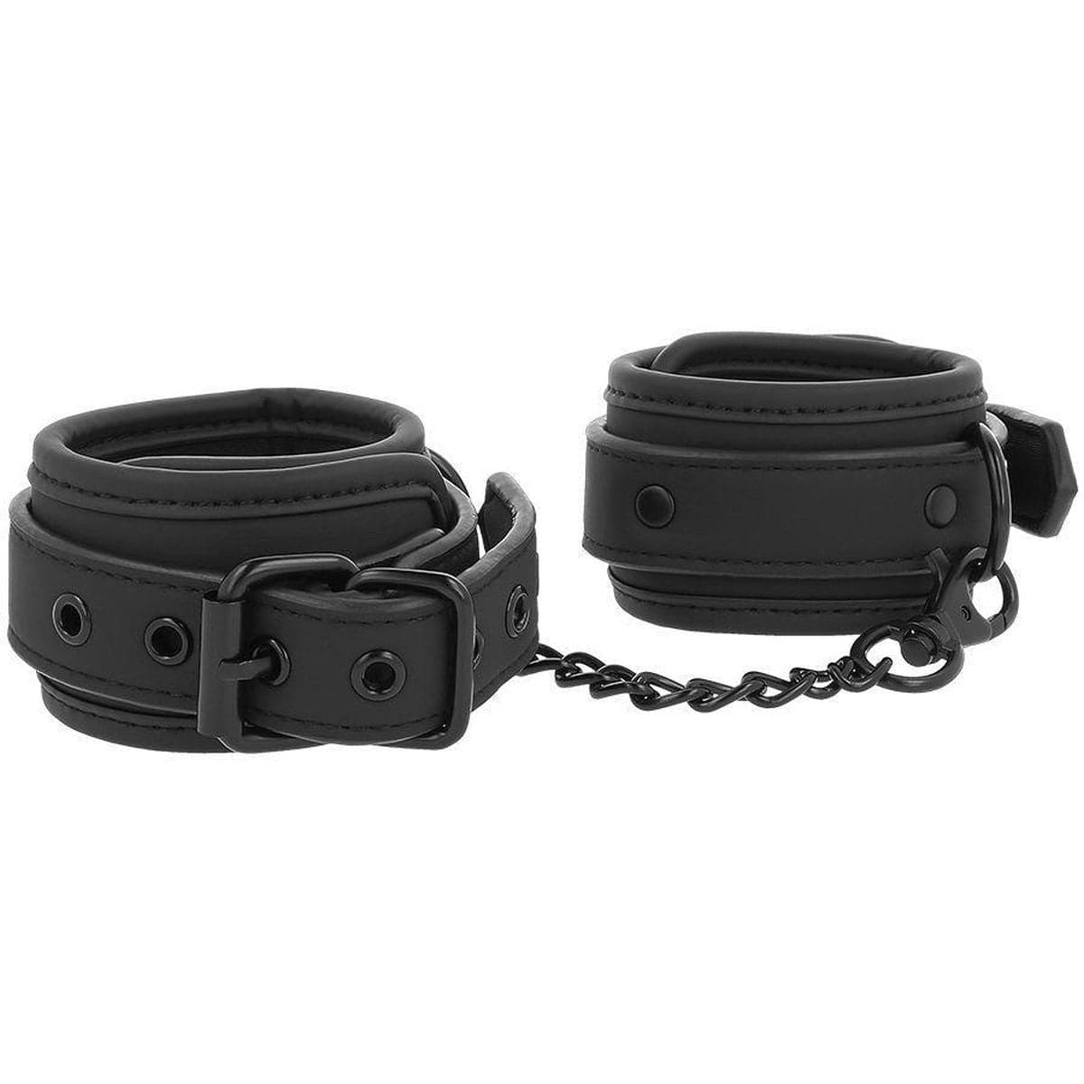 Fetish submissive cavigliere con catena regolabile morbida bondage BDSM in prodotto Erosdom - Palmi, commercioVirtuoso.it