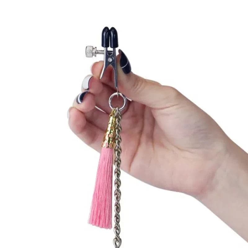 Pinze per Capezzoli e Clitoride con Ciondoli Clip Morsetti Costrittivi bondage in prodotto Erosdom - Palmi, commercioVirtuoso.it