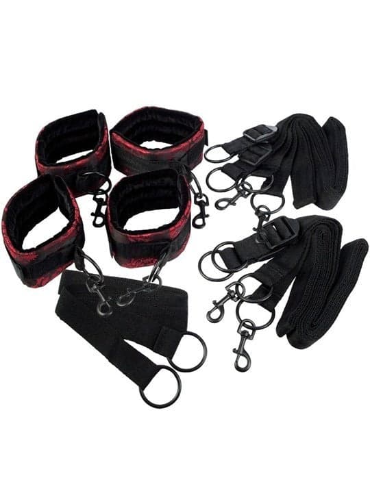 Scandal Set bondage da letto Premium costrittivo caviglie polsi da letto in prodotto Erosdom - Palmi, commercioVirtuoso.it