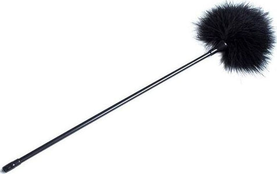 Frustino Ticler tintillatore piume circa 42 cm fetish bondage BDSM sadomaso nero in prodotto Erosdom - Palmi, commercioVirtuoso.it