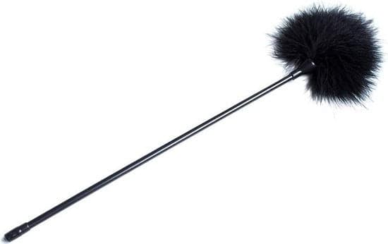 Frustino Ticler tintillatore piume circa 42 cm fetish bondage BDSM sadomaso nero in prodotto Erosdom - Palmi, commercioVirtuoso.it