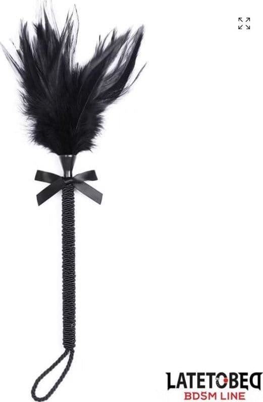 Frustino Ticler tintillatore piume circa 40 cm fetish bondage BDSM sadomaso in prodotto Erosdom - Palmi, commercioVirtuoso.it