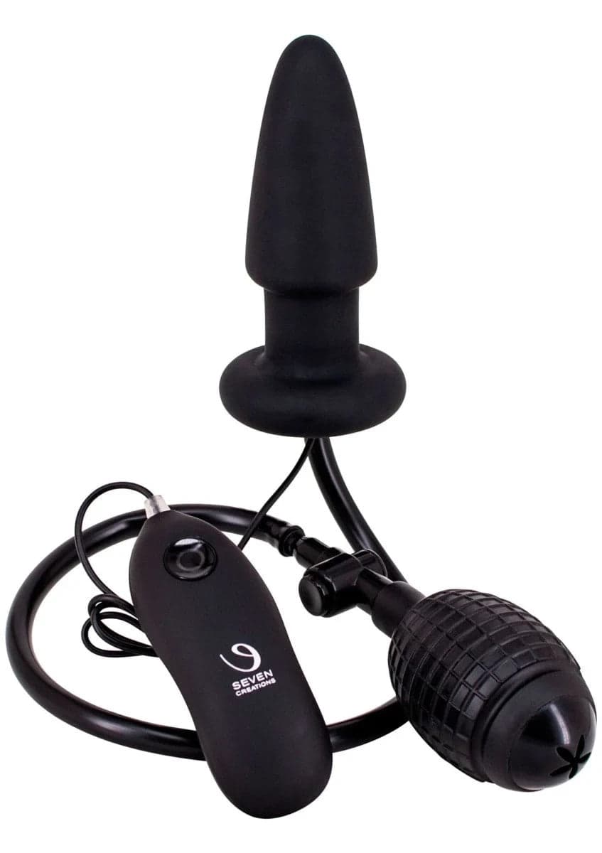 Plug anale gonfiabile &amp; vibrante inserto ano vibrazioni stimolante max 70 anal in prodotto Erosdom - Palmi, commercioVirtuoso.it