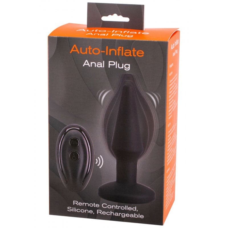 Plug anale gonfiabile telecomando inserto ano stimolante 142 x 70 mm anal in prodotto Erosdom - Palmi, commercioVirtuoso.it