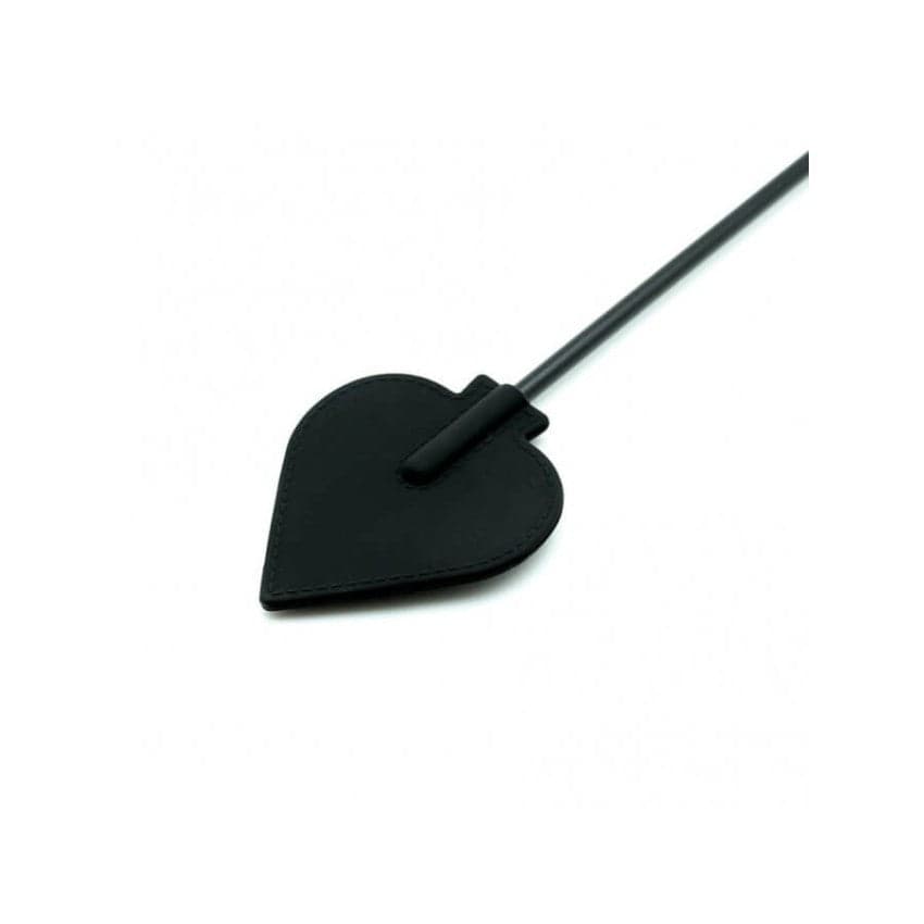 Frustino a cuore da cavalli nero 40 cm circa fetish bondage BDSM sadomaso nero in prodotto Erosdom - Palmi, commercioVirtuoso.it