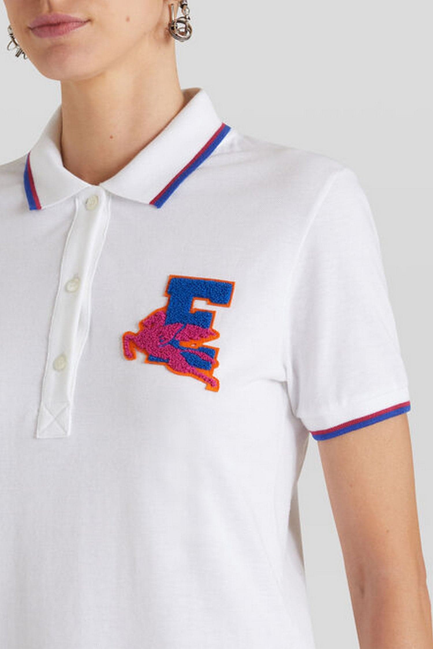 Etro T-shirt e Polo Bianco da donna in Polo Drestige - Casamassima, commercioVirtuoso.it