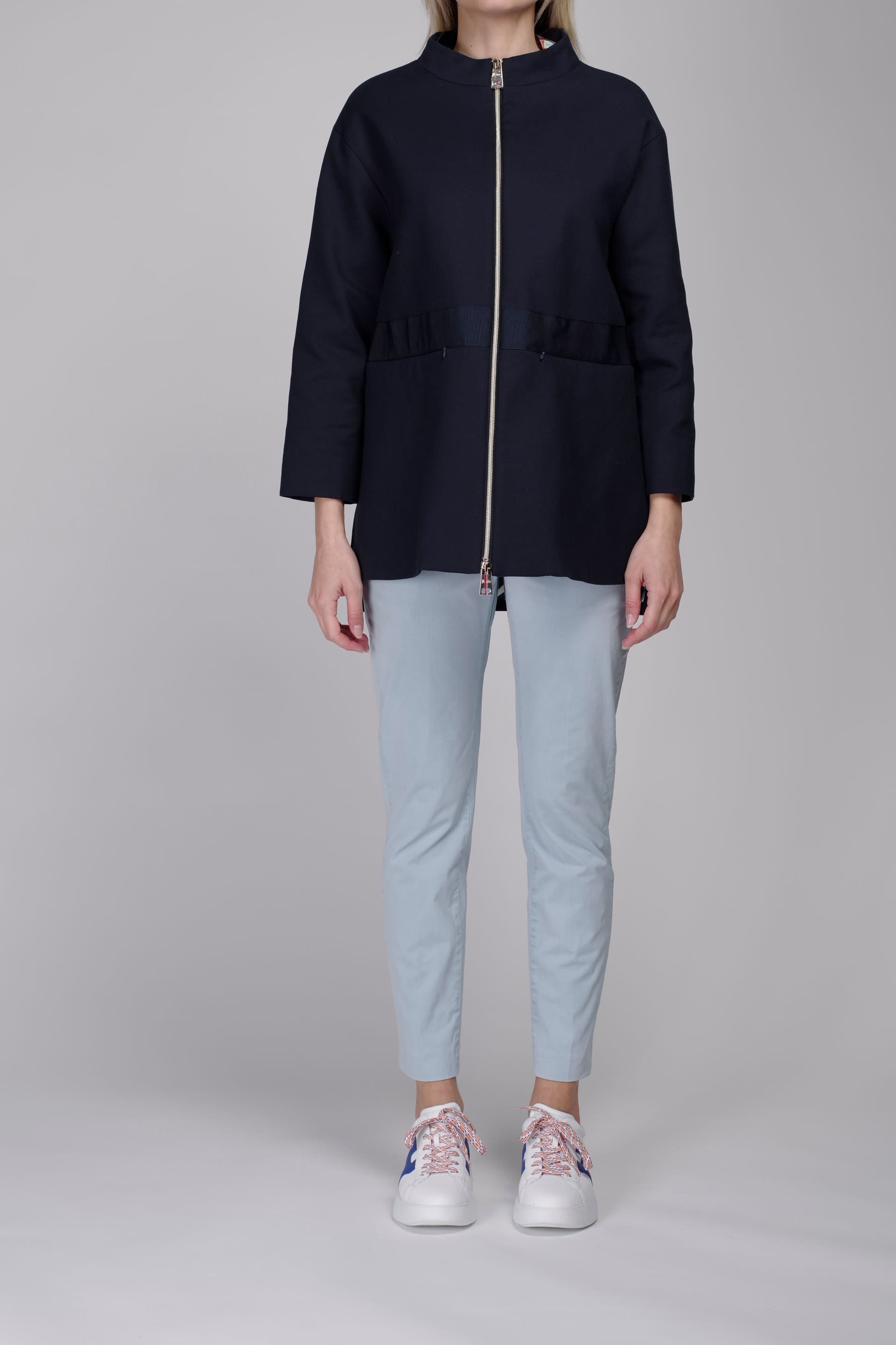 Herno Giacconi Blu da donna in Cappotti Drestige - Casamassima, commercioVirtuoso.it