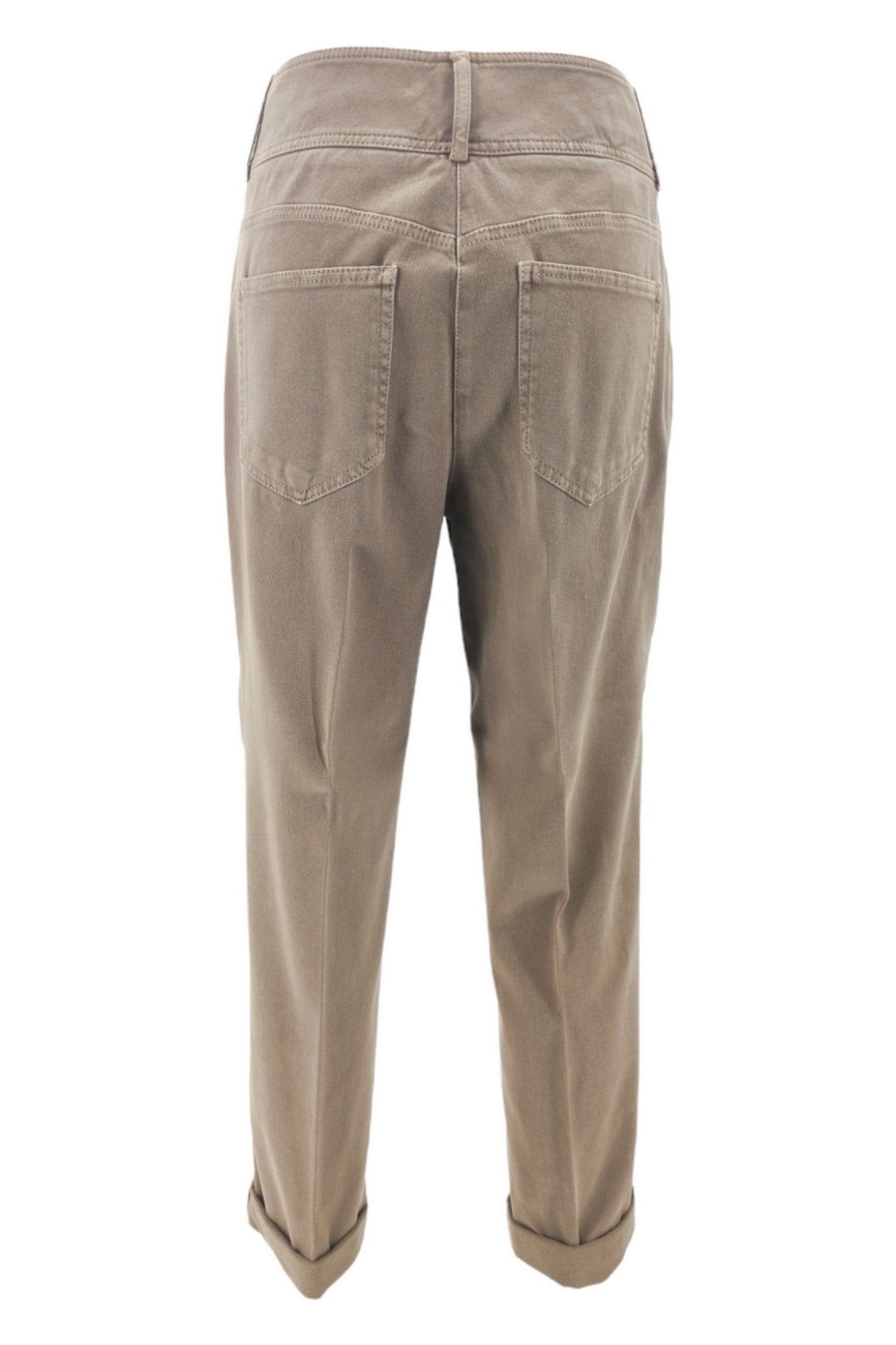 Peserico Pantaloni Marrone da donna in Pantaloni Drestige - Casamassima, commercioVirtuoso.it