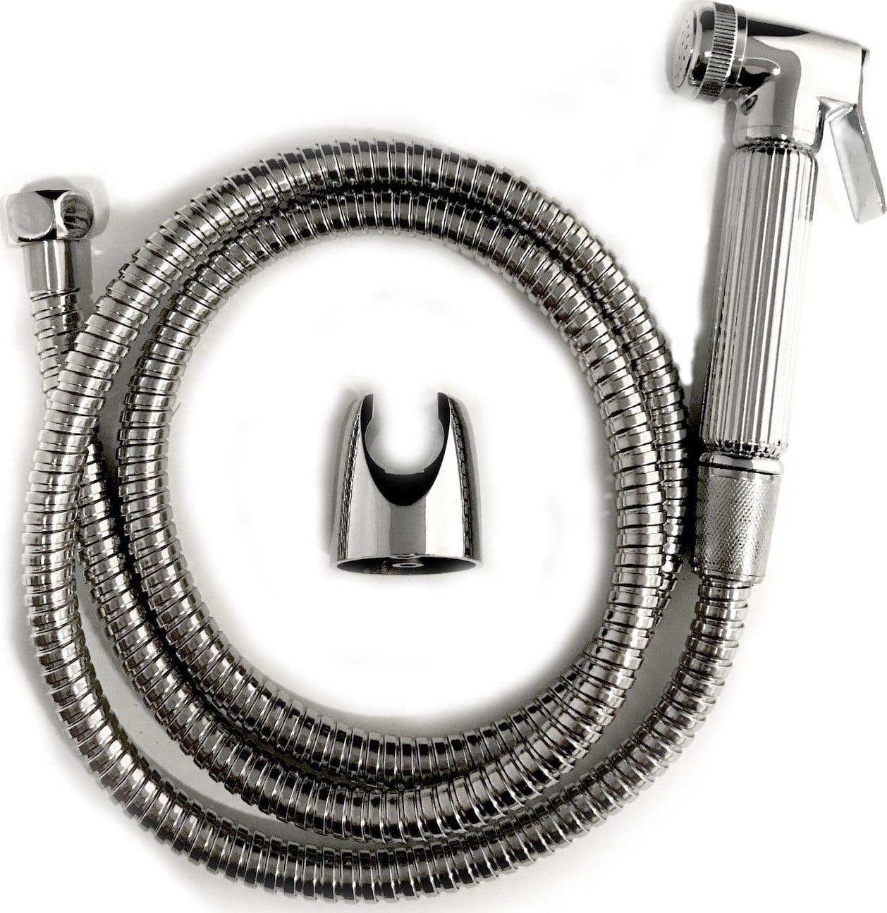 Kit per wc in ottone completo di flessibile 150 e supporto abs in Rubinetti per bidet BagnoClic.it - Pregnana Milanese, commercioVirtuoso.it
