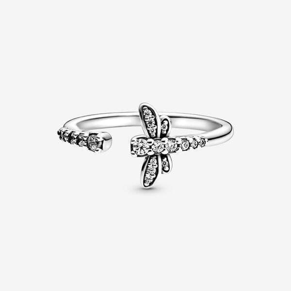 Pandora Anello aperto Libellula scintillante in Anelli Alba Gioielli - Casoria, commercioVirtuoso.it