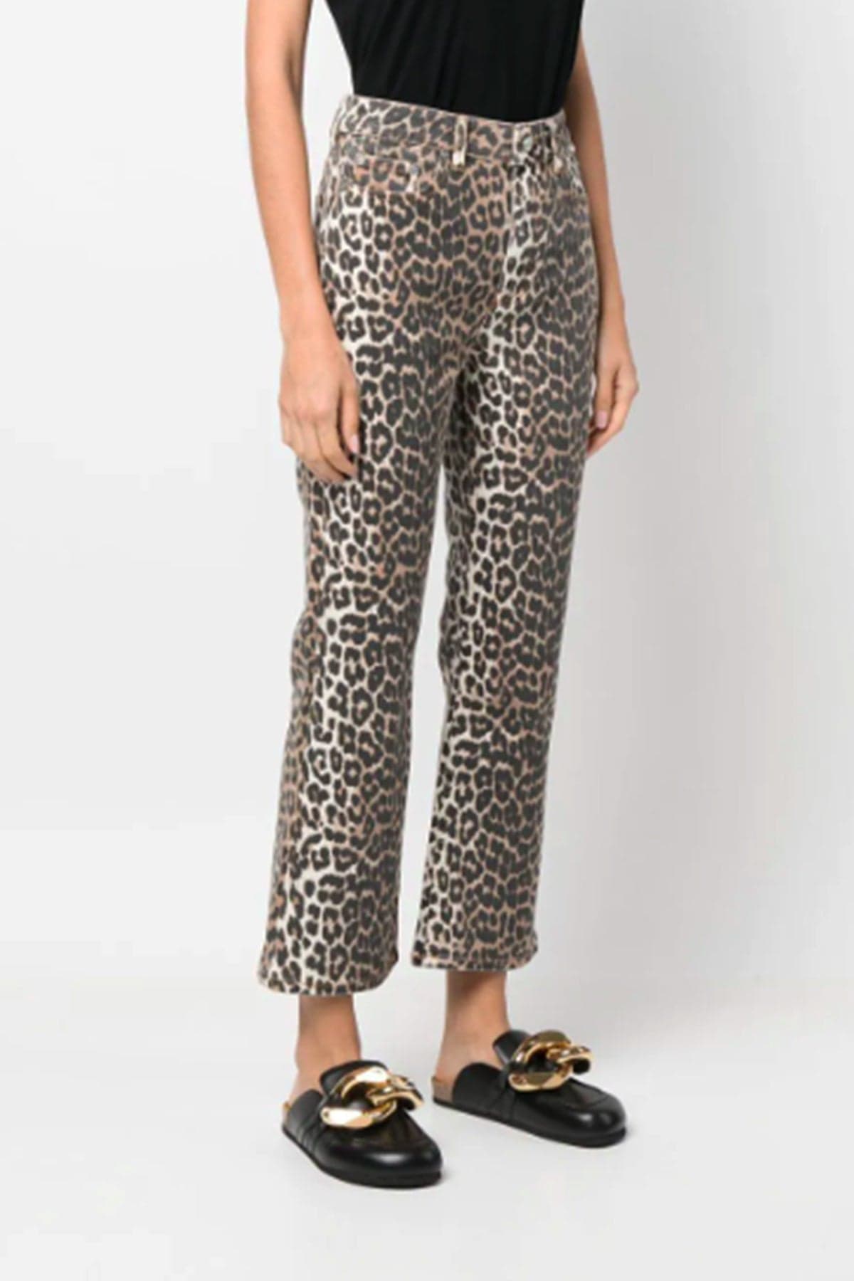 GANNI Jeans Marrone da donna in Jeans Drestige - Casamassima, commercioVirtuoso.it