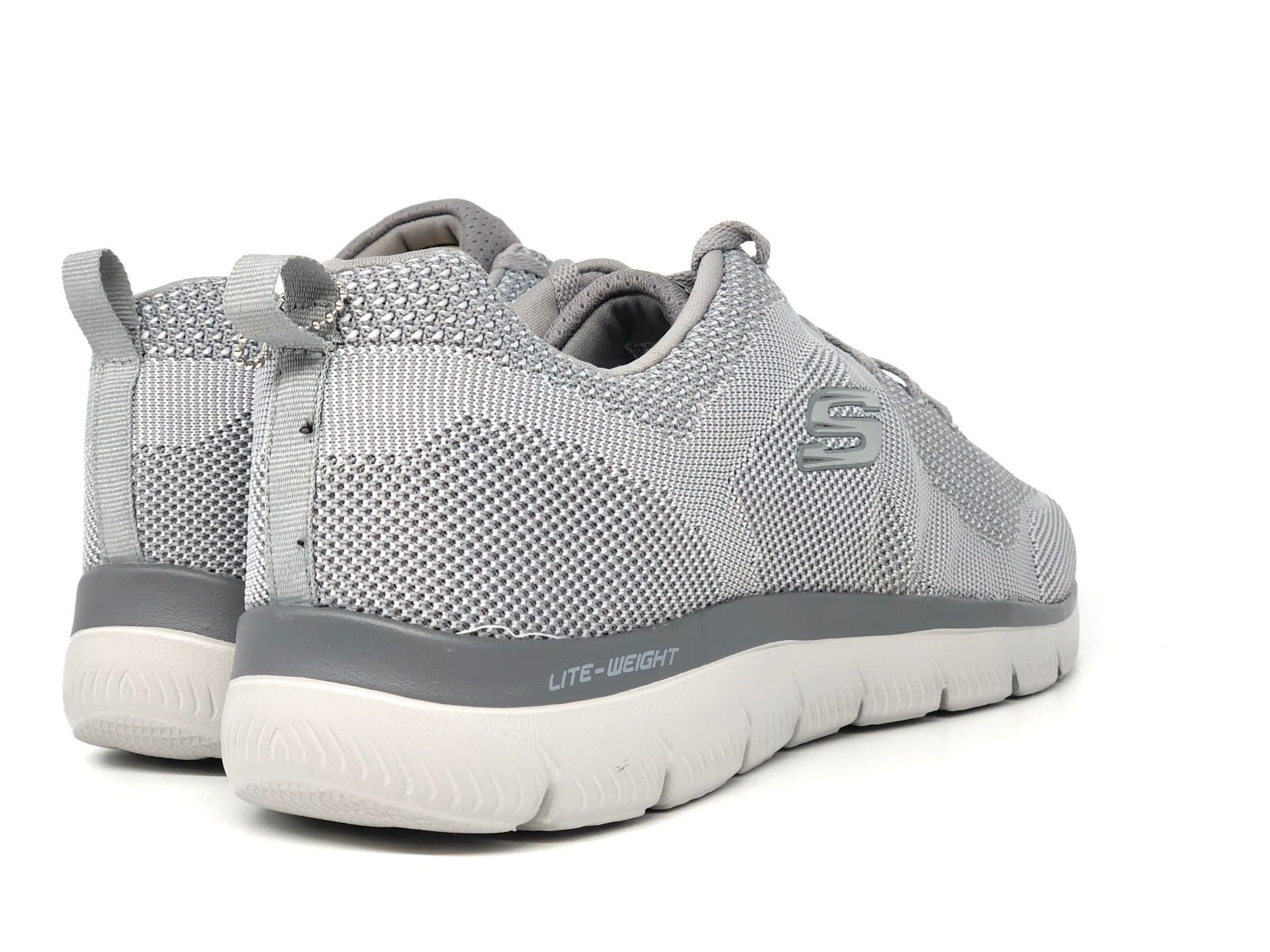 SKECHERS Sneaker uomo grigie con memory in Sneaker casual Calzature Durello - Agna, commercioVirtuoso.it