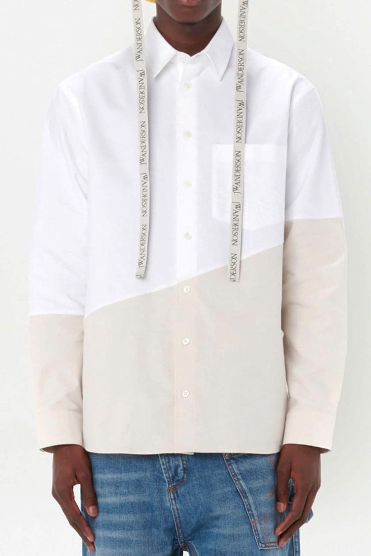 JW ANDERSON Camicie Bianco da uomo in Camicie casual Drestige - Casamassima, commercioVirtuoso.it